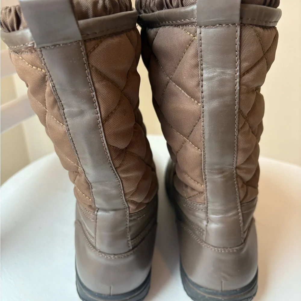 Coach Winter Boots | Quilted Weatherproof | Leather | Gorpcore Women’s Size 8